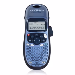 DYMO LetraTag LT-100H, ABC, Thermique directe, 180 x 180 DPI, 12 mm/sec, AA, Noir, Bleu