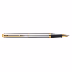 Waterman Hémisphère, Acier inoxydable, Noir, Acier inoxydable, Fin, Ambidextre, 1 pièce(s)