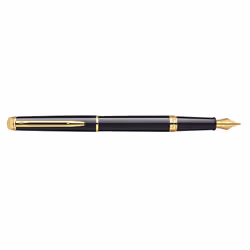 Waterman Hémisphère, Noir, Or, Bleu, Laiton, Vernis, 1 pièce(s)