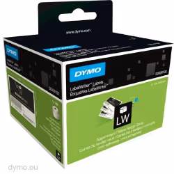DYMO LW - Cartes de rendez-vous/Badges nominatifs - 51 x 89 mm - S0929100