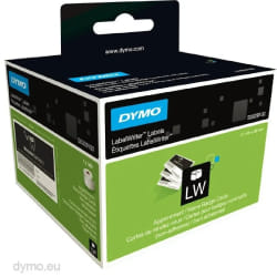 DYMO LW - Cartes de rendez-vous/Badges nominatifs - 51 x 89 mm - S0929100