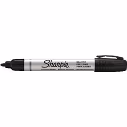 Sharpie S0945720, Noir, Noir, Métallique, Métal, 1 mm, 12 pièce(s)