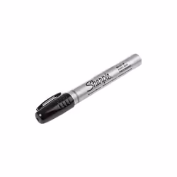 Marqueur permanent Sharpie - Pointe conique 1mm Noir Le marqueur permanent Sharpie à pointe conique 1 mm Noir est un outil in ...