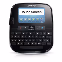 DYMO LabelManager ™ 500TS AZY, AZERTY, D1, Transfert thermique, 300 x 300 DPI, 20 mm/sec, Noir, Argent