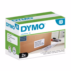 DYMO LW - Étiquettes d'expédition/de badge nominatif - 102 x 59 mm - S0947420, Blanc, Imprimante d'étiquette adhésive, Papier ...
