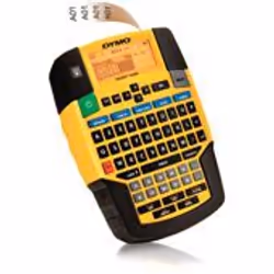 DYMO RHINO 4200, QWERTZ, Lithium-Ion (Li-Ion), Noir, Jaune