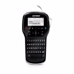 DYMO LabelManager ™ 280 QWERTZ, QWERTZ, D1, Transfert thermique, 180 x 180 DPI, 15 mm/sec, Noir, Argent