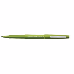 Papermate Flair, Moyen, Vert clair, Pointe ogive, 1 mm, Citron vert, Rond