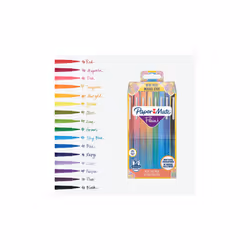 Papermate Flair stylo-feutre Moyen Multicolore 16 pièce(s)