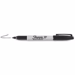 Sharpie Fine Point, Noir, Pointe fine, Multicolore, Fin, Métal, Papier, Plastique, AP