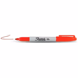 Sharpie Fine Point, Rouge, Pointe fine, Multicolore, Fin, Métal, Papier, Plastique, AP
