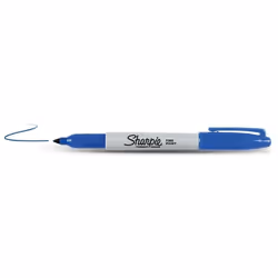 Sharpie Fine Point, Bleu, Pointe fine, Multicolore, Fin, Métal, Papier, Plastique