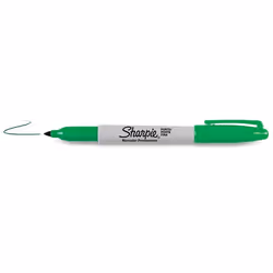 Sharpie Fine Point, Vert, Pointe fine, Multicolore, Fin, Multicolore, Papier, Plastique, AP