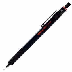 Rotring 1904725, Noir, Métal, Plastique, Noir, Hexagonal, Métal, 0,5 mm