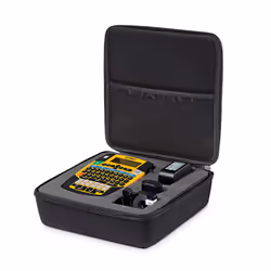 DYMO Rhino 4200, QWERTY, Transfert thermique, Sans fil, Lithium-Ion (Li-Ion), Noir, Jaune