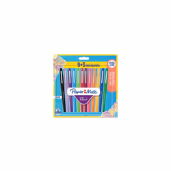 Papermate Flair, Moyen, 12 couleurs, Multicolore, 0,7 mm, Multicolore, Encre à base d'eau
