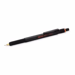 Rotring 1900182, Stylo à bille rétractable avec clip, Noir