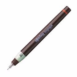 Rotring 1903495, Stylo à bille, Marron, Vert, 0,8 mm