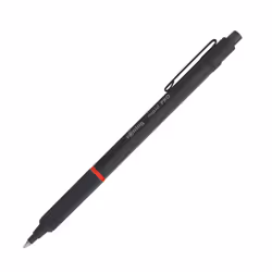 Rotring 1904292, Stylo à bille rétractable avec clip, Rechargeable, Moyen