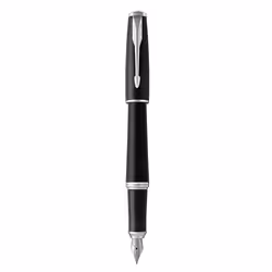 Parker Urban stylo-plume Système de remplissage cartouche Noir, Chrome 1 pièce(s)
