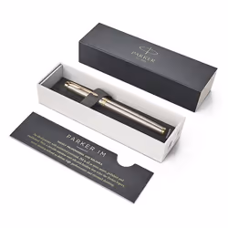 Parker IM stylo-plume Système de remplissage cartouche Acier brossé 1 pièce(s)
