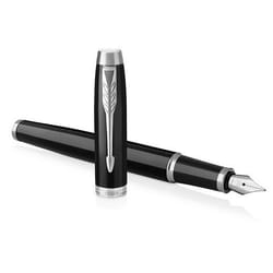 Parker IM stylo-plume Système de remplissage cartouche Noir, Chrome 1 pièce(s)
