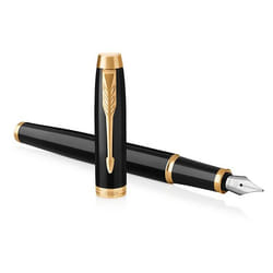 Parker IM stylo-plume Système de remplissage cartouche Noir, Or 1 pièce(s)