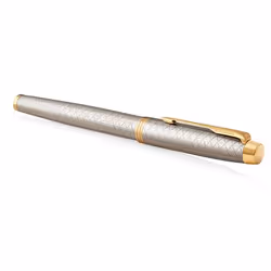 Parker IM stylo-plume Système de remplissage cartouche Or, Argent 1 pièce(s)