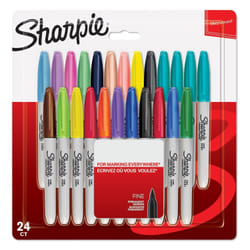 Sharpie Fine marqueur 24 pièce(s) Pointe fine Multicolore