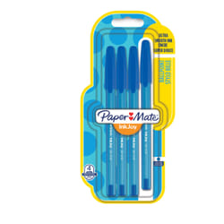 Papermate InkJoy 100 ST Bleu Stylo à bille Moyen 4 pièce(s)