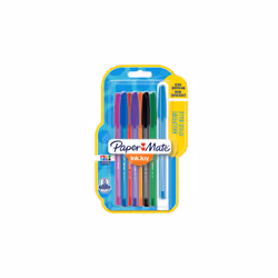 Papermate InkJoy 100ST, Clip, Stylo à bille, Couleurs assorties, 8 pièce(s), Moyen