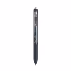Papermate Inkjoy Gel, Stylos rétractables à encre gel, Noir, Noir, Transparent, Rond, Ambidextre, Moyen