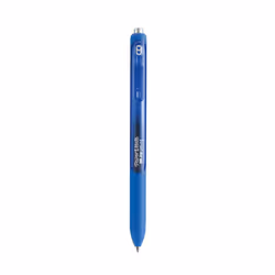 Papermate InkJoy Gel, Stylos rétractables à encre gel, Bleu, Bleu, Transparent, Rond, Ambidextre, Moyen