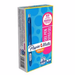 Papermate InkJoy Gel Stylos rétractables à encre gel Bleu 12 pièce(s)