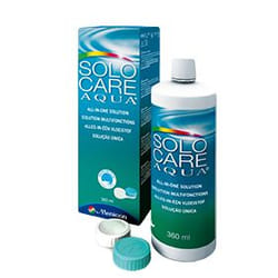 Menicon SOLOCARE Aqua 3x360ml Solution d’entretien pour lentilles de contact
