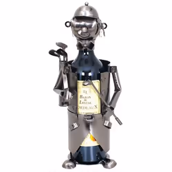 Support Bouteille Métallique Le Golfeur