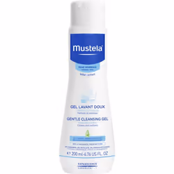 Mustela Gel Lavant Doux à l'Avocat BIO 200ml, 200 ml, Testé dermatologiquement, Hypoallergénique, 1 pièce(s)