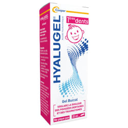 Hyalugel Gel Buccal 1ères Dents 20 ml