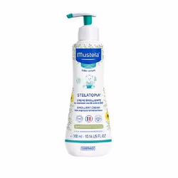 Mustela Crème Émolliente Stelatopia 300ml, 300 ml, Testé dermatologiquement