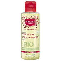 Mustela Maternité Huile Vergetures Sans Parfum Bio 105 ml