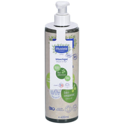 Gel Lavant - Mustela - 400ml - Bio - Sans Parabène - Corps et Cheveux