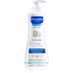 Le lait corporel hydratant Mustela Bébé Hydra Bébé convient aux bébés, même aux plus petits, et il a déjà séduit de nombreux ...