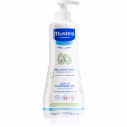 La peau délicate des enfants exige un soin délicat. Le gel nettoyant corps et cheveux pour enfants Mustela Bébé Bain est conç ...