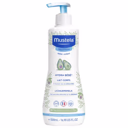 Mustela Lait corps Hydra Bébé à l'avocat BIO 500ml