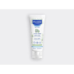 Mustela Crème Visage Hydra Bébé à l'avocat BIO 450ml Crème pour bébé 40 ml