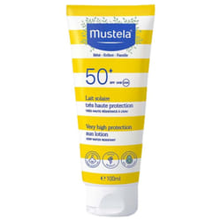 Mustela Lait Solaire Très Haute Protection Bébé-Enfant-Famille SPF50+ 100 ml