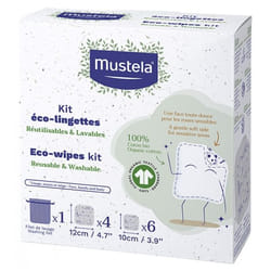 Mustela Éco-Lingettes Kit Filet de Lavage + 10 Lingettes