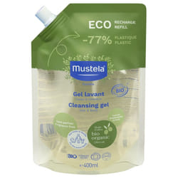 Mustela Gel Lavant Bio Éco-Recharge 400 ml