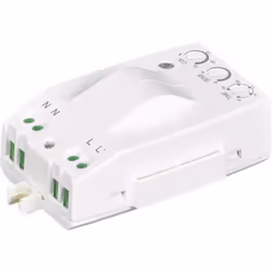 Niko HF Sensor 360, Capteur infrarouge passif (PIR), Avec fil, Plafond/mur, Intérieure, Blanc, IP20