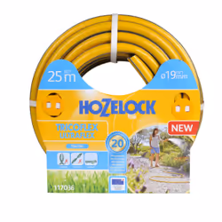 Hozelock Tuyau Tricoflex Ultraflex de 25 m (ø 19 mm), 25 m, Jaune, Tuyau seulement, PVC, 1,9 cm, France